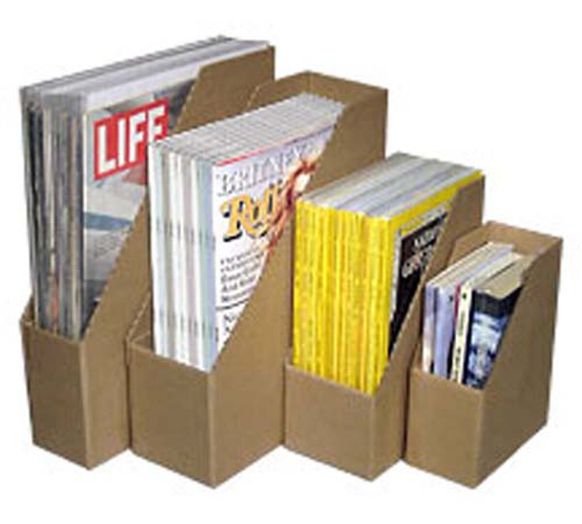 SHELF FILES for Magazines - Corruga